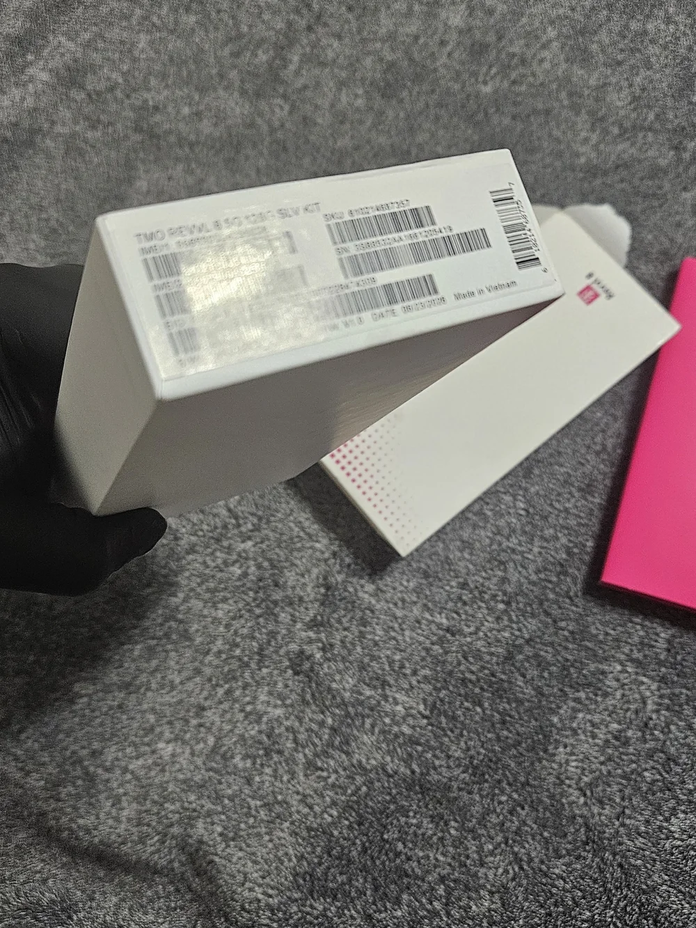 Pink USB-C Charging Cable - Brand Not Visible
